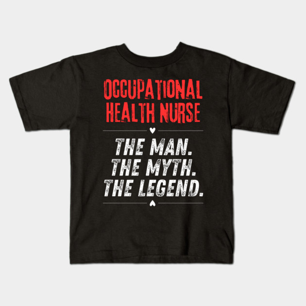 Occupational Health Nurse Kids T-Shirt by BlackMeme94