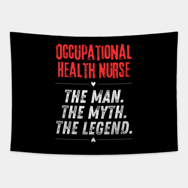 Occupational Health Nurse Tapestry by BlackMeme94