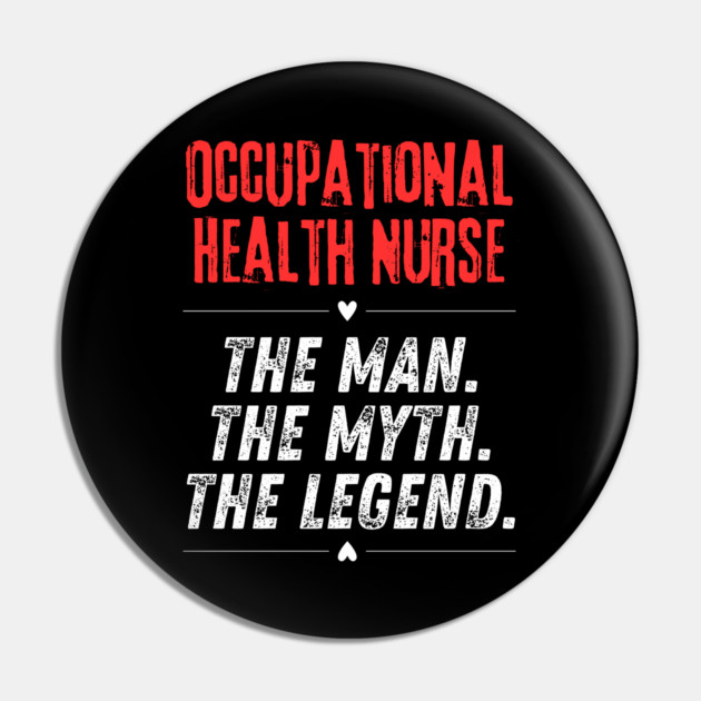 Occupational Health Nurse Pin by BlackMeme94