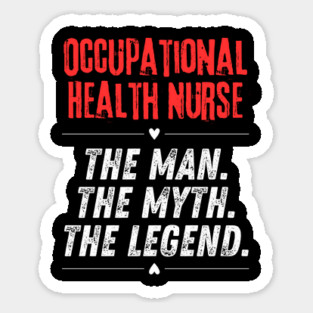 Occupational Health Nurse Sticker