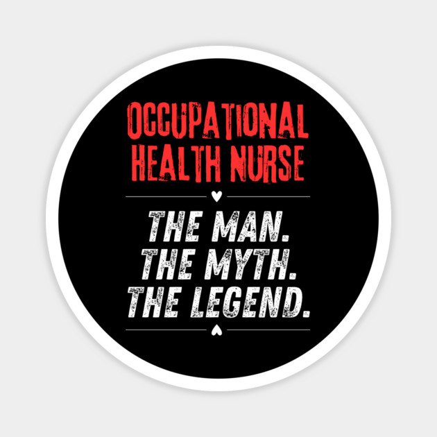 Occupational Health Nurse Magnet by BlackMeme94