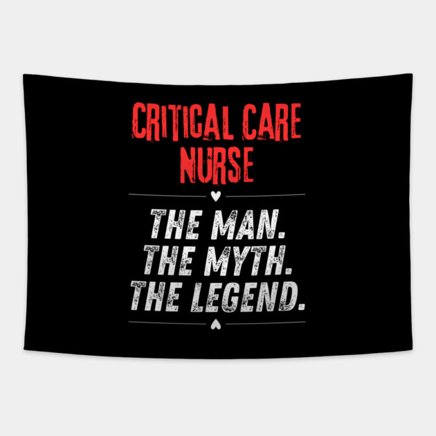 Critical Care Nurse Tapestry by BlackMeme94