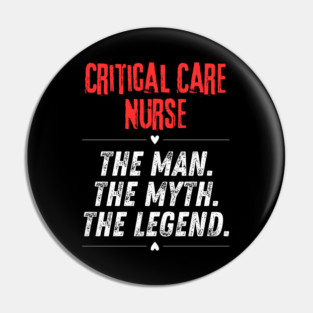 Critical Care Nurse Pin