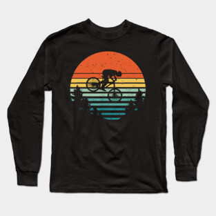 Downhill Mountain Bike Long Sleeve T-Shirt