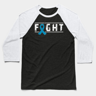 Fight Prostate Cancer Awareness Baseball T-Shirt