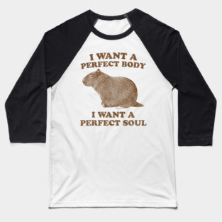 Capybara Baseball T-Shirt
