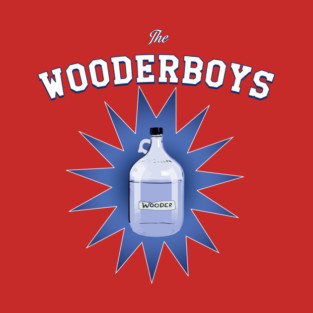 The Wooderboys Philadelphia Baseball Design T-Shirt