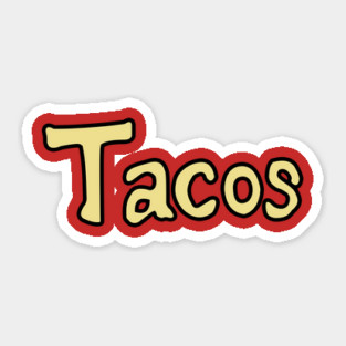 Tacos Sticker