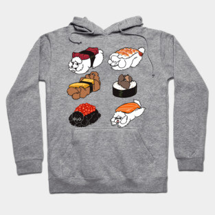 Sushi Poodle Hoodie