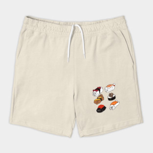 Sushi Poodle Shorts