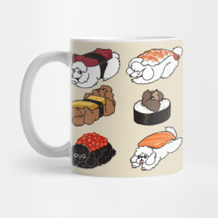 Sushi Poodle Mug