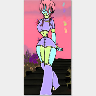 Warda The Cute Girl Manager Posters and Art