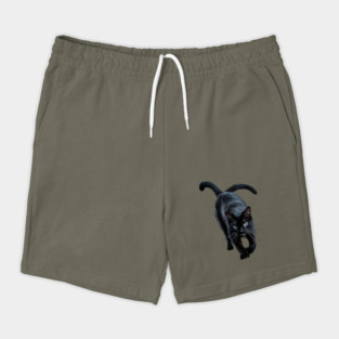 Black Cat Double Tail Shorts