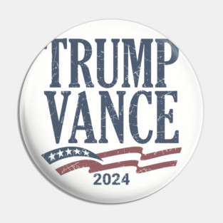 Trump Vance 2024 Pin