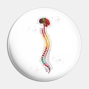 Brain with spinal cord Pin