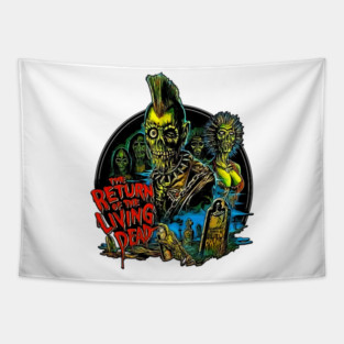 Return of the Living Dead Tarman Tapestry