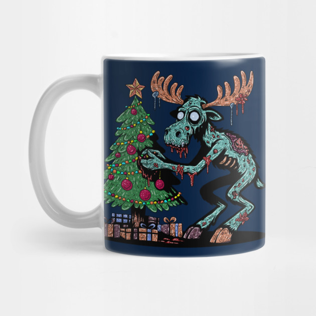 Christmas Moose Zombie by H. R. Sinclair