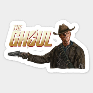 Goggins is Ghoul Sticker