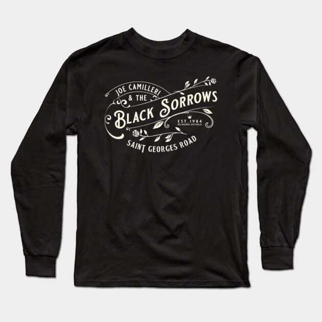 The Black Sorrows Long Sleeve T-Shirt by Timeless Chaos
