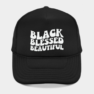 Black Blessed Beautiful Hat