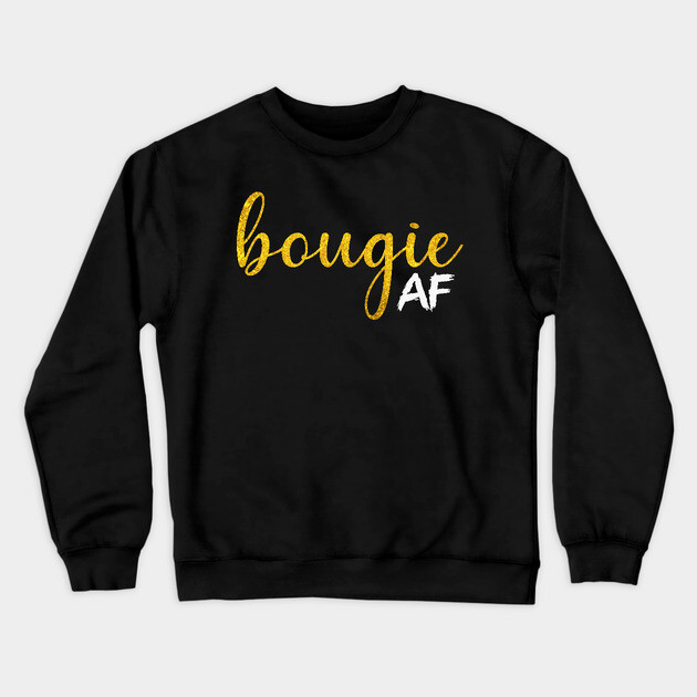 Bougie af Crewneck Sweatshirt by UrbanLifeApparel