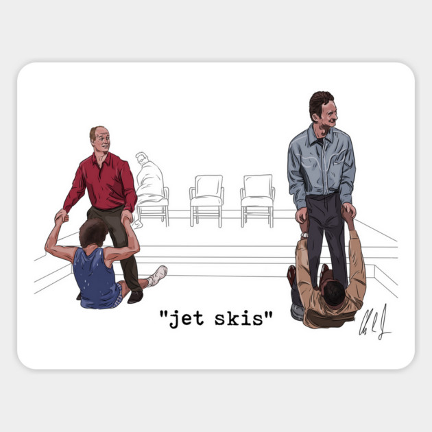 Who's Line Is It Anyway: Jet Skis Magnet by 51Deesigns