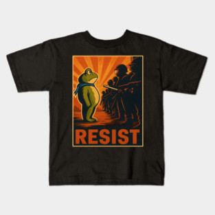 resist-frog Kids T-Shirt