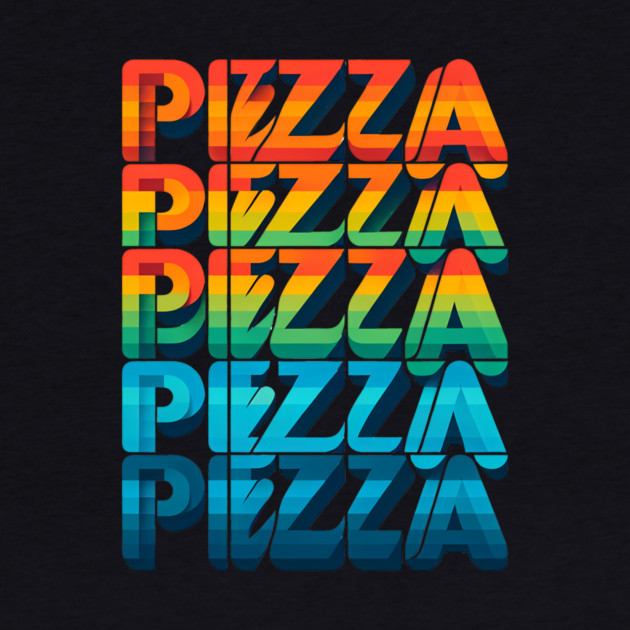 Pizza Lover Retro Style by logiamerch
