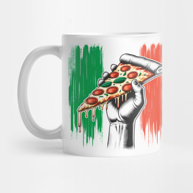 Pizza Lover Italian Flag Colors by logiamerch