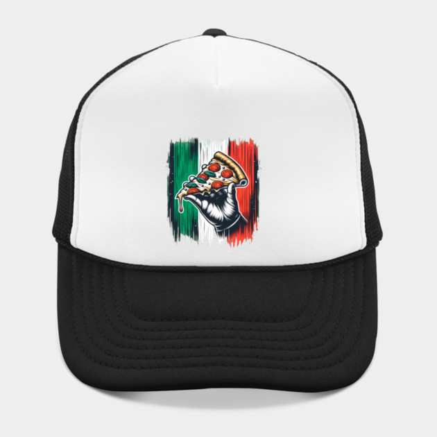 Pizza Lover Italian Colors Flag Style by logiamerch