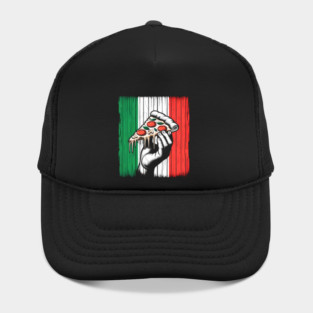 Pizza Lover Italian Flag Colors Hat