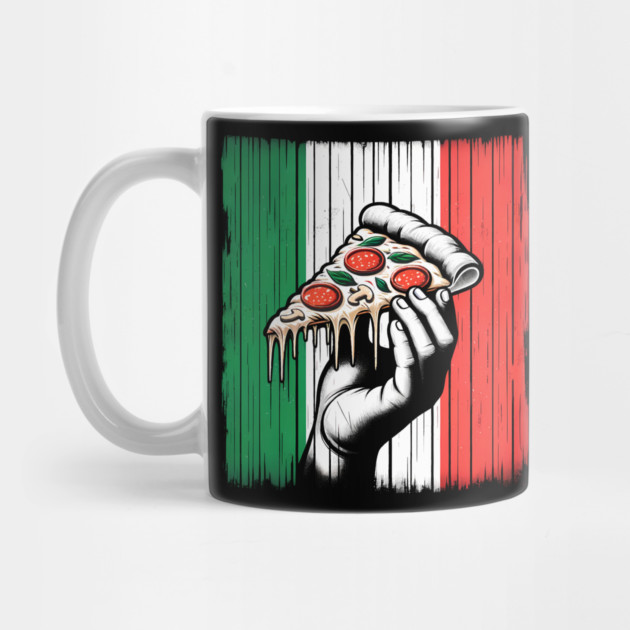 Pizza Lover Italian Flag Colors by logiamerch