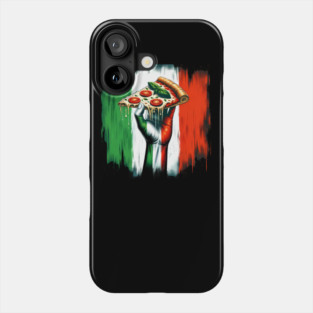 Pizza Lover Italian Flag Colors Phone Case