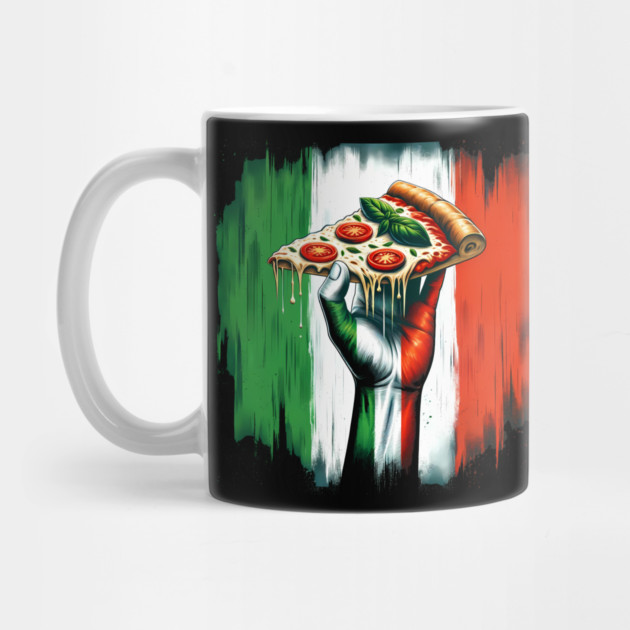 Pizza Lover Italian Flag Colors by logiamerch