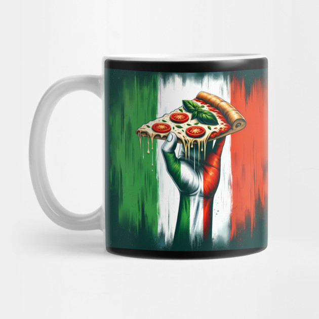 Pizza Lover Italian Flag Colors by logiamerch