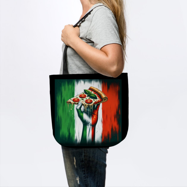 Pizza Lover Italian Flag Colors by logiamerch