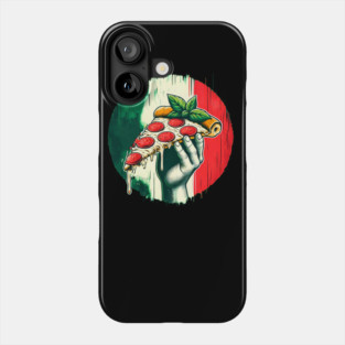 Pizza Lover Italian Flag Colors Phone Case
