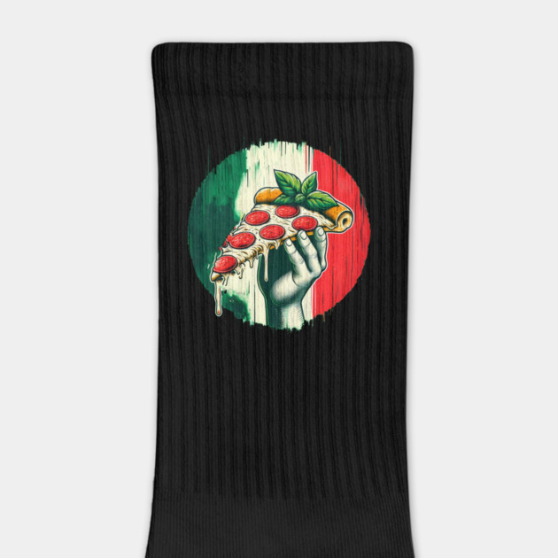 Pizza Lover Italian Flag Colors by logiamerch