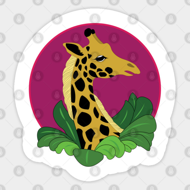 Giraffe Sticker by DickinsonDesign
