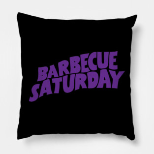 barbecue saturday Pillow