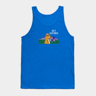 Get Outside Ranger Cat Tank Top