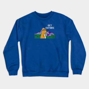 Get Outside Ranger Cat Crewneck Sweatshirt