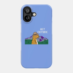 Get Outside Ranger Cat Phone Case
