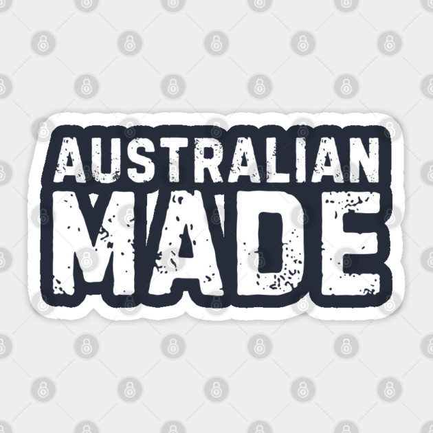 Australian Made Sticker by Timeless Chaos