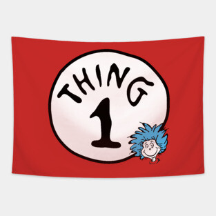 Thing 1 Tapestry