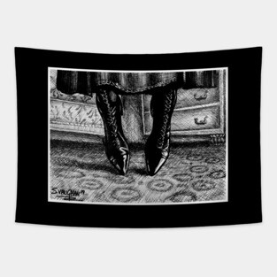 ENCHANTED: You Are Nothing (inktober) Tapestry