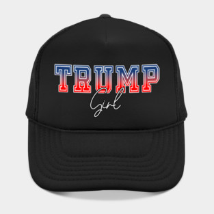 TRUMP GIRL, TRUMP 2024 PRESIDENT Hat