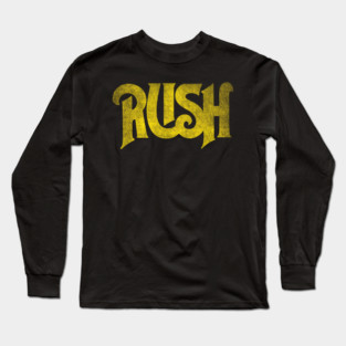 Vintage Rush Band Long Sleeve T-Shirt