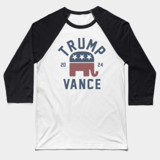 Trump Vance 2024 Baseball T-Shirt