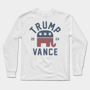 Trump Vance 2024 Long Sleeve T-Shirt